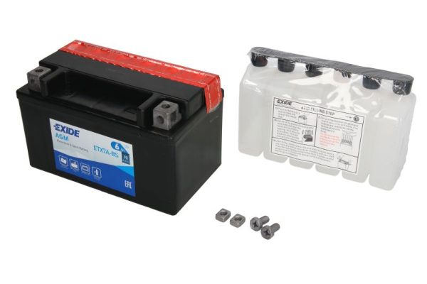 Exide YTX7A-BS 12V 6Ah 90A 150x87x93mm L+ Starting battery