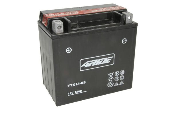 4 Ride YTX14-BS 12V 12.6Ah 200A 152x88x147mm L+ Starting battery