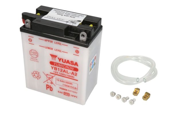 Yuasa YB12AL-A2 12V 12.6Ah 150A 134x80x160mm R+ Starting battery