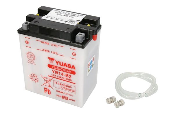 Yuasa YB14-B2 12V 14.7Ah 175A 134x89x166mm L+ Starting battery