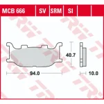 TRW MCB666 Front Brake Pads