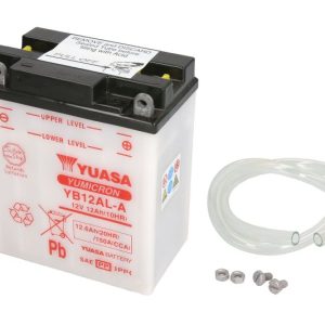 Yuasa YB12AL-A 12V 12.6Ah 150A 136x82x162mm R+ Starting battery