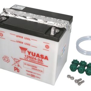 Yuasa 12N24-3A 12V 25.3Ah 200A 184x124x175mm R+ Starting battery
