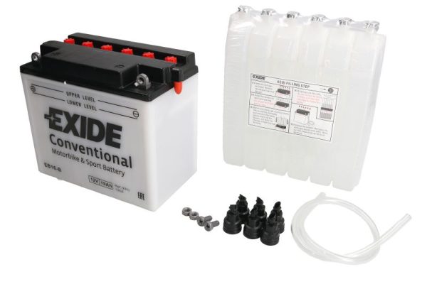 Exide YB16-B 12V 19Ah 190A 175x100x155mm L+ Starting battery