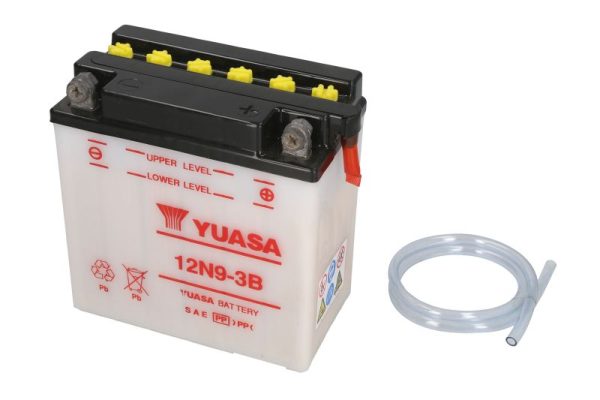 Yuasa 12N9-3B 12V 9.5Ah 85A 135x75x139mm R+ Starting battery