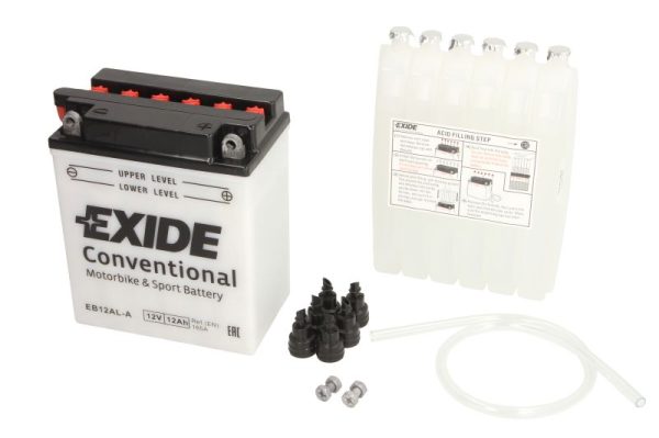 Exide YB12AL-A 12V 12Ah 165A 134x80x160mm R+ Starting battery