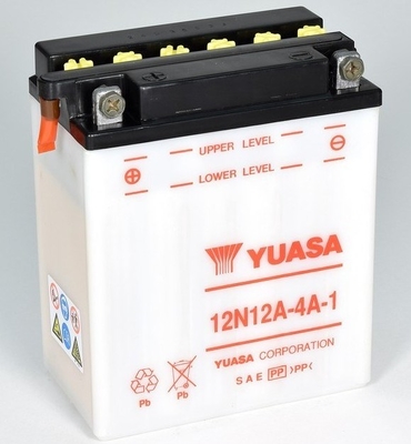 Yuasa 12N12A-4A-1 12V 12.6Ah 120A 134x80x160mm L+ Starting battery
