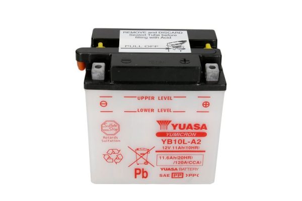 Yuasa YB10L-A2 12V 11.6Ah 120A 135x90x145mm R+ Starting battery