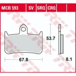 TRW MCB593 Front Brake Pads
