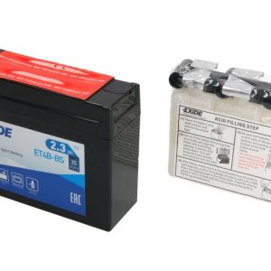 Exide YT4B-BS 12V 2.3Ah 35A 113x38x85mm L+ Starting battery