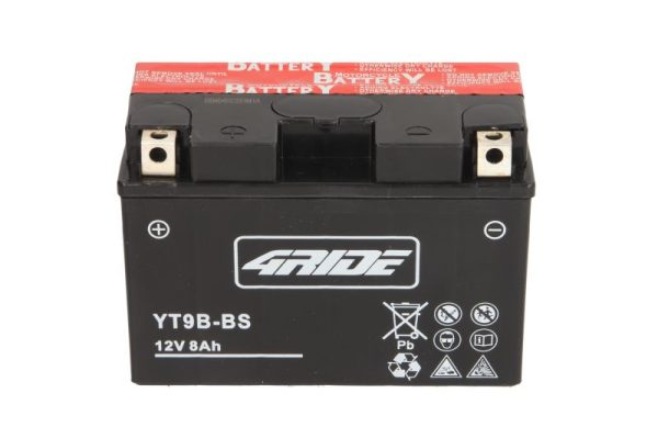 4 Ride YT9B-BS 12V 8Ah 115A 150x70x105mm L+ Starting battery