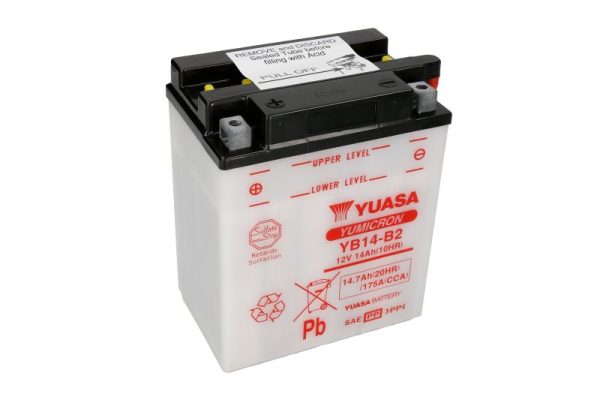 Yuasa YB14-B2 12V 14.7Ah 175A 134x89x166mm L+ Starting battery