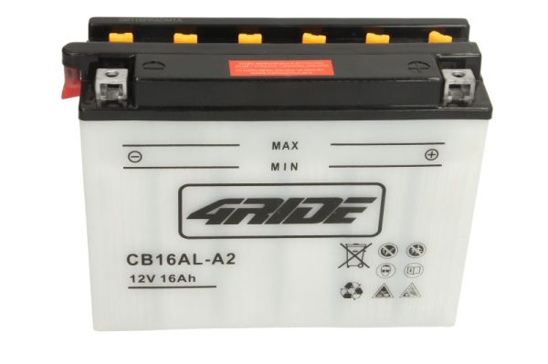 4 Ride CB16AL-A2 12V 16Ah 200A 207x72x164mm R+ Starting battery