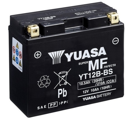 Yuasa YT12B-BS 12V 10.5Ah 210A 150x69x130mm L+ Starting battery