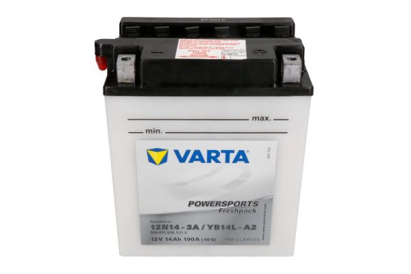 Varta YB14L-A2 12V 14Ah 190A 136x91x168mm R+ Starting battery