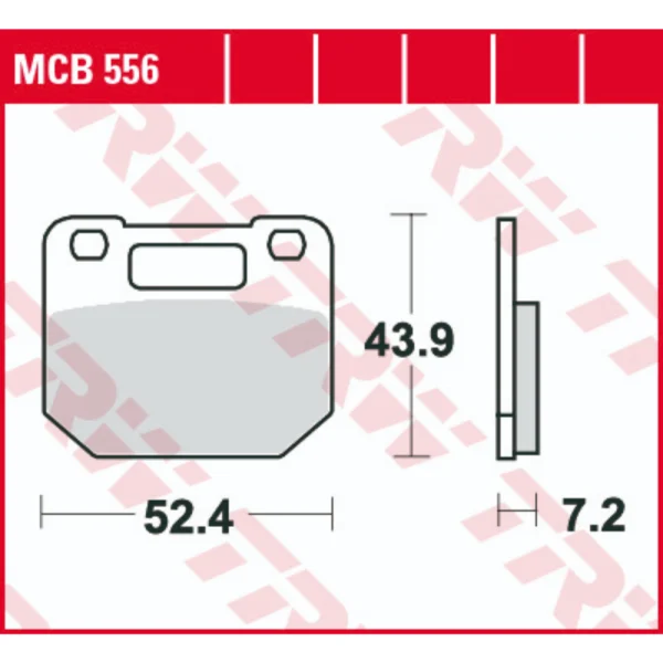 TRW MCB556 Front Brake Pads