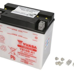 Yuasa YB16B-A1 12V 16.8Ah 207A 160x90x161mm L+ Starting battery