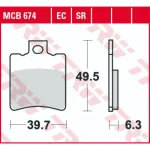 TRW MCB674 Front/Rear Brake Pads