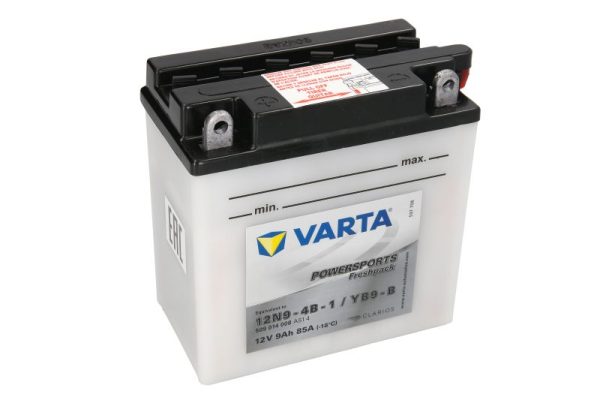 Varta YB9-B 12V 9Ah 85A 136x76x134mm L+ Starting battery