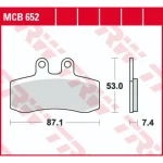 TRW MCB652 Front Brake Pads