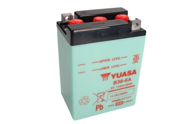 Yuasa B38-6A 6V 13.7Ah N/AA 119x83x161mm R+ Starting battery