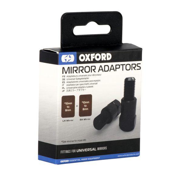 Oxford Mirror Adaptors M10 to M8 Rev & M10 to M8