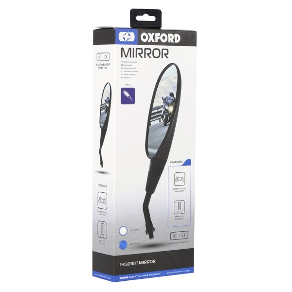 Oxford Mirror Oval Right
