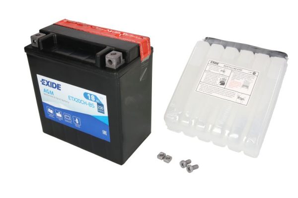 Exide YTX20CH-BS 12V 18Ah 230A 150x87x161mm L+ Starting battery