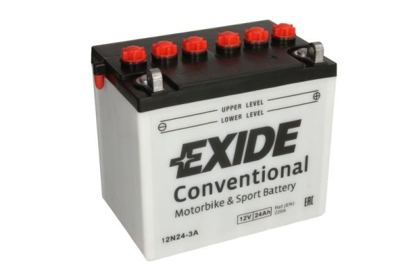 Exide 12N24-3A 12V 24Ah 220A 184x124x175mm R+ Starting battery