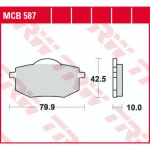 TRW MCB587 Front Brake Pads