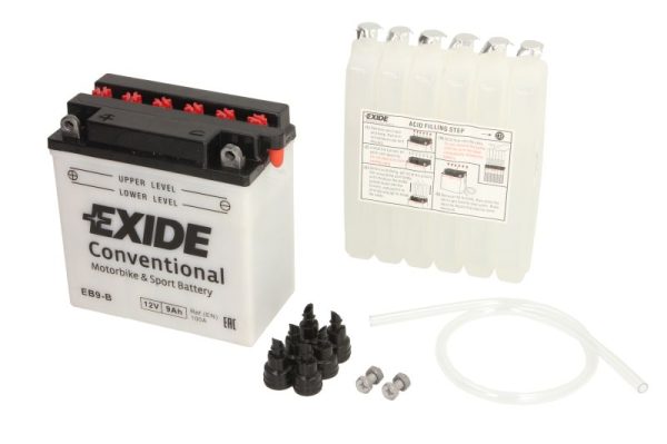 Exide YB9-B 12V 9Ah 100A 135x75x139mm L+ Starting battery
