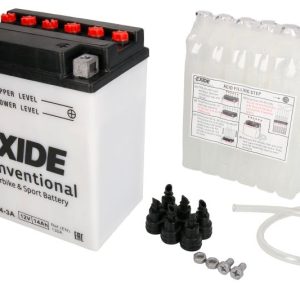 Exide 12N14-3A 12V 14Ah 130A 134x89x166mm R+ Starting battery