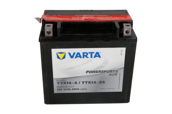 Varta YTX14-BS 12V 12Ah 200A 152x88x147mm L+ Starting battery