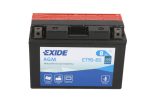 Exide YT9B-BS 12V 8Ah 110A 150x70x105mm L+ Starting battery