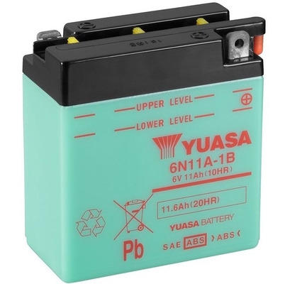Yuasa 6N11A-1B 6V 11.6Ah N/AA 122x62x131mm R+ Starting battery