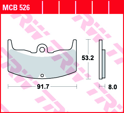 TRW MCB526 Front Brake Pads