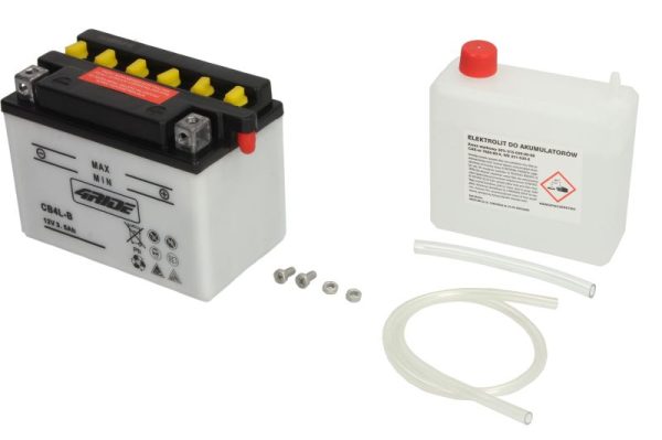 4 Ride CB4L-B 12V 4Ah 56A 121x71x93mm R+ Starting battery