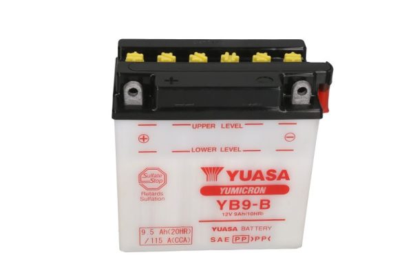 Yuasa YB9-B 12V 9.5Ah 115A 137x77x141mm L+ Starting battery