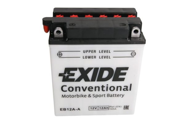 Exide YB12A-A 12V 12Ah 165A 134x80x160mm L+ Starting battery