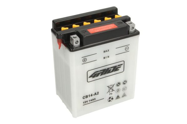 4 Ride CB14-A2 12V 14Ah 190A 136x91x168mm L+ Starting battery