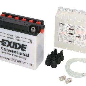 Exide 12N5.5-3B 12V 5.5Ah 45A 135x60x130mm R+ Starting battery