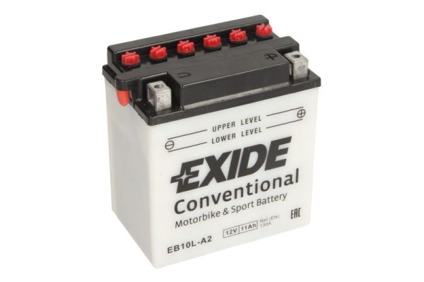 Exide YB10L-A2 12V 11Ah 130A 135x90x145mm R+ Starting battery
