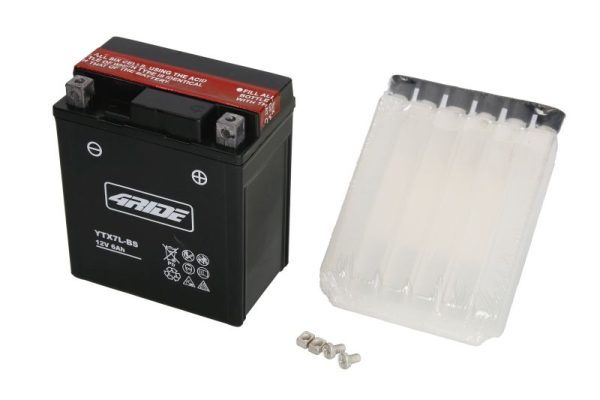 4 Ride YTX7L-BS 12V 6Ah 90A 114x71x131mm R+ Starting battery