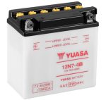 Yuasa 12N7-4B 12V 7.4Ah 74A 135x75x133mm L+ Starting battery