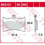 TRW MCB572 Front/Rear Brake Pads