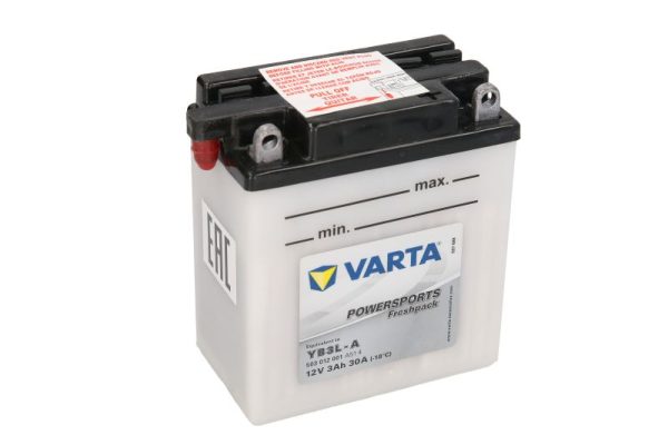 Varta YB3L-A 12V 3Ah 30A 100x58x112mm R+ Starting battery