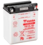 Yuasa YB14L-B2 12V 14.7Ah 175A 136x91x168mm R+ Starting battery