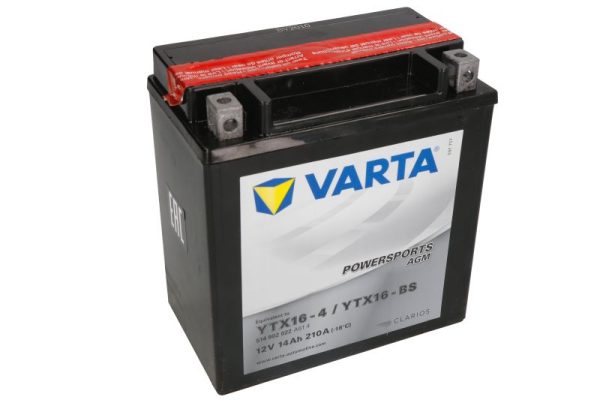 Varta YTX16-BS 12V 14Ah 210A 150x87x161mm L+ Starting battery