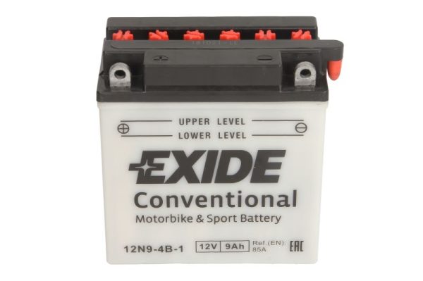 Exide 12N9-4B-1 12V 9Ah 85A 135x75x139mm L+ Starting battery