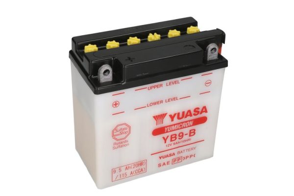 Yuasa YB9-B 12V 9.5Ah 115A 137x77x141mm L+ Starting battery